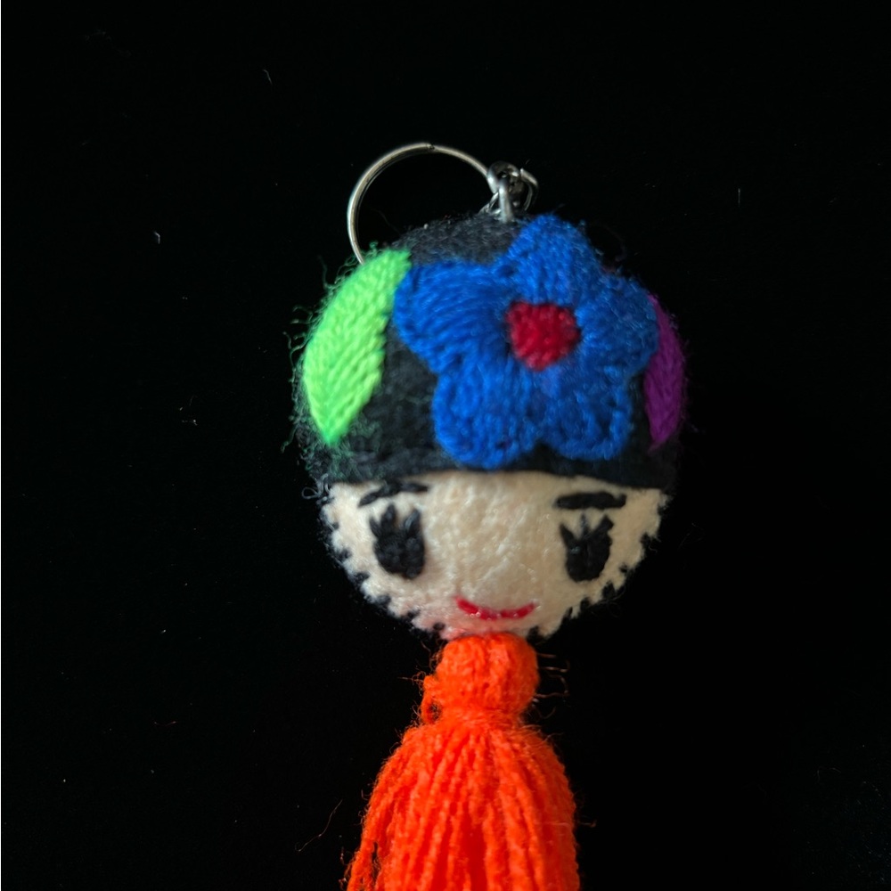 Mexican Colorful Tassel Keychain Set - Picture 4 of 5